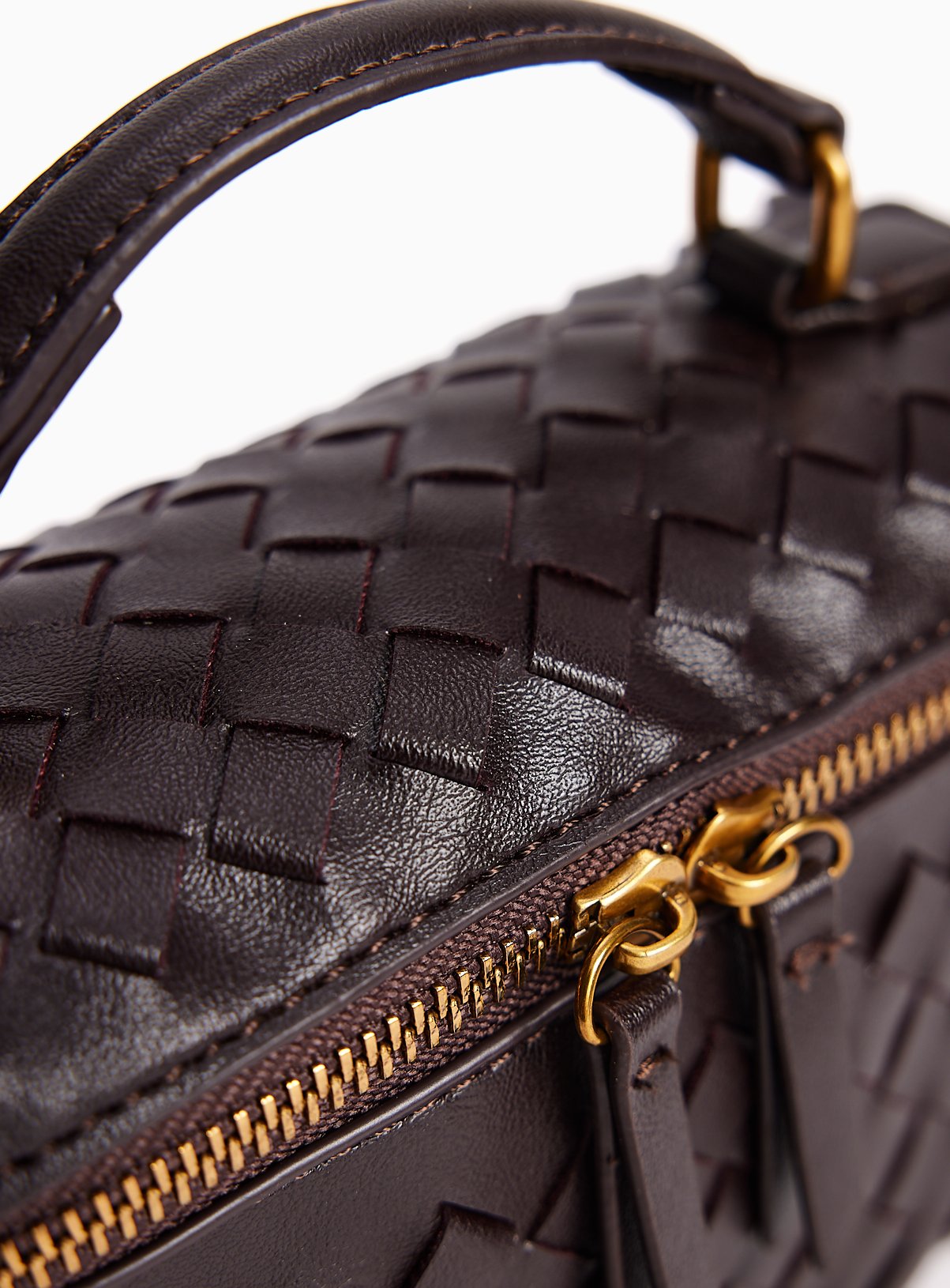 Black Weave Crossbody Bag One Size - Image 2 thumbnail